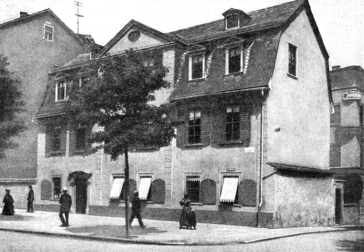 Schillers hus, tyske Athen, Tyskland, 1922 av Unbekannt