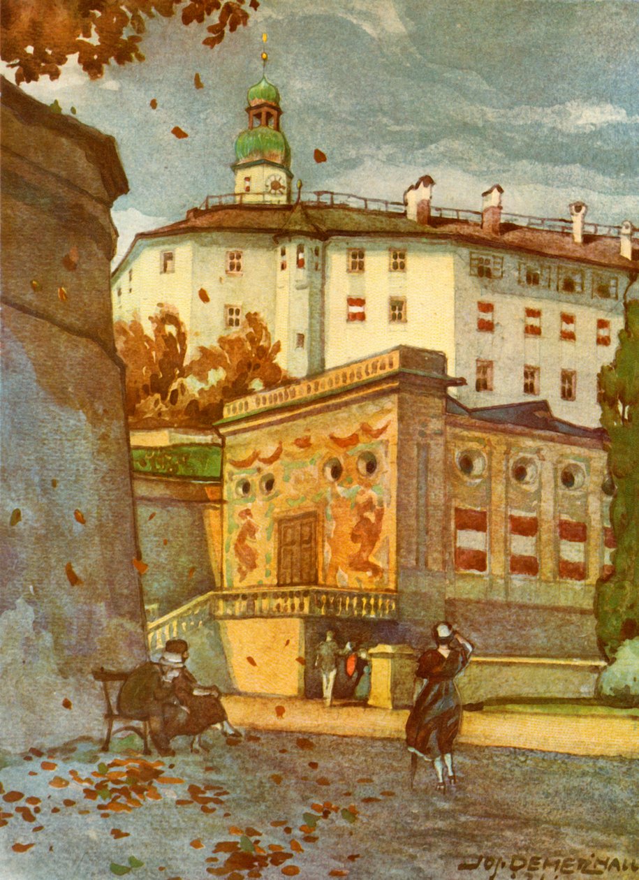 Schloss Ambras, c1929. av Unbekannt