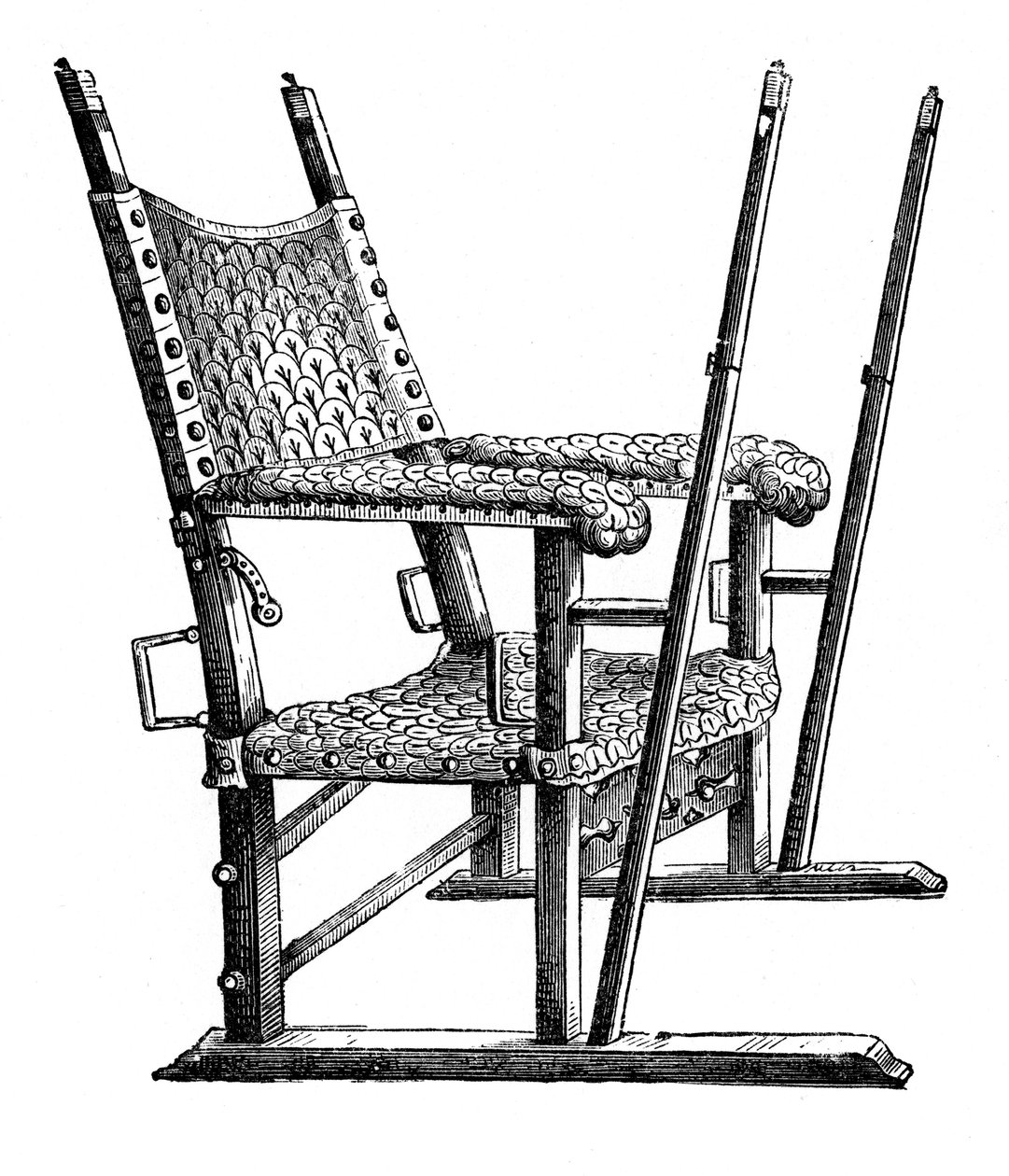 Sedan-stol av Charles V, 1300-tallet, 1870 av Unbekannt