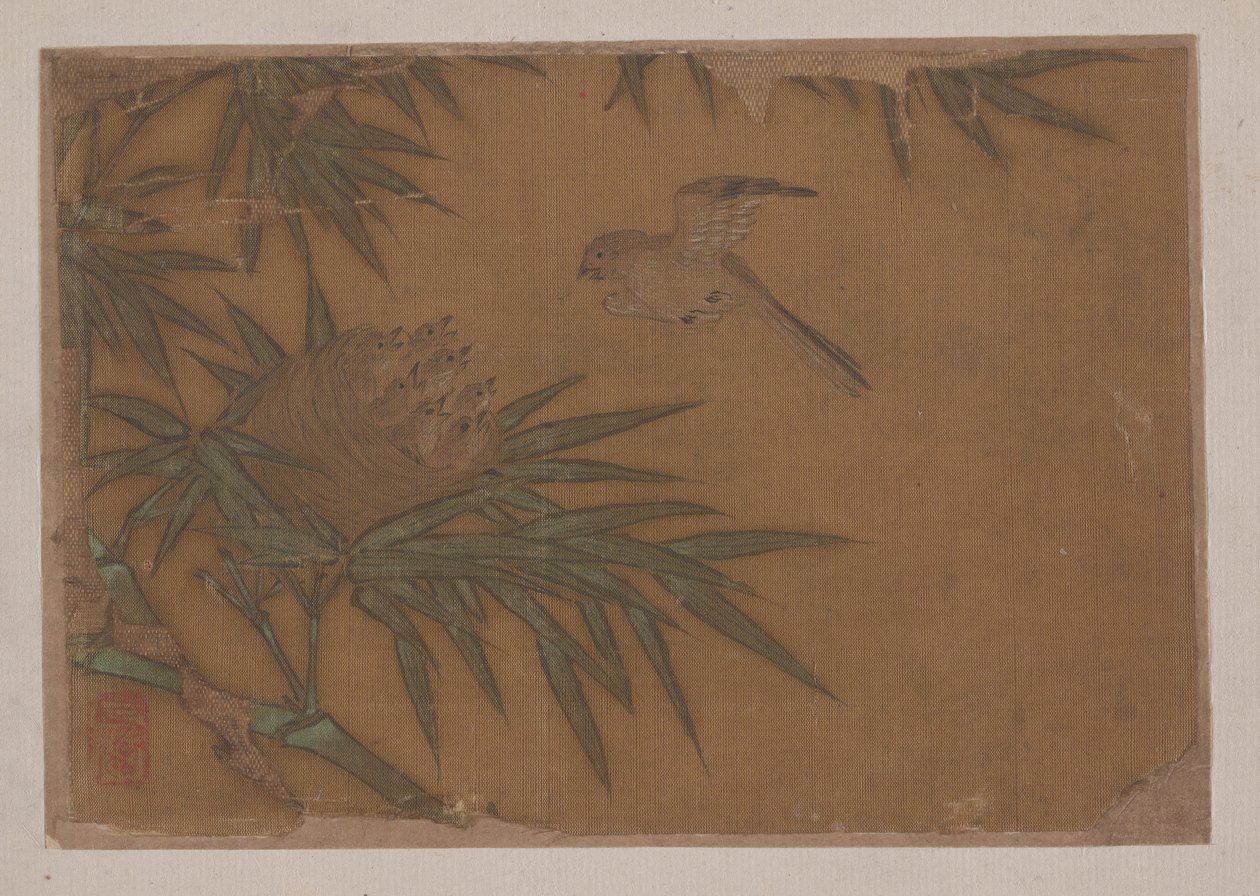 Seven Birds in Bamboo Tree Nest.    1203339   no       norwegian Successfully Translated  Original: Erik the Red (950-1003/04) sets sail for Greenland, illustration from The Book of Discovery by T.C. Bridges, published 1931 (colour litho) Translat: Erik th av Unbekannt