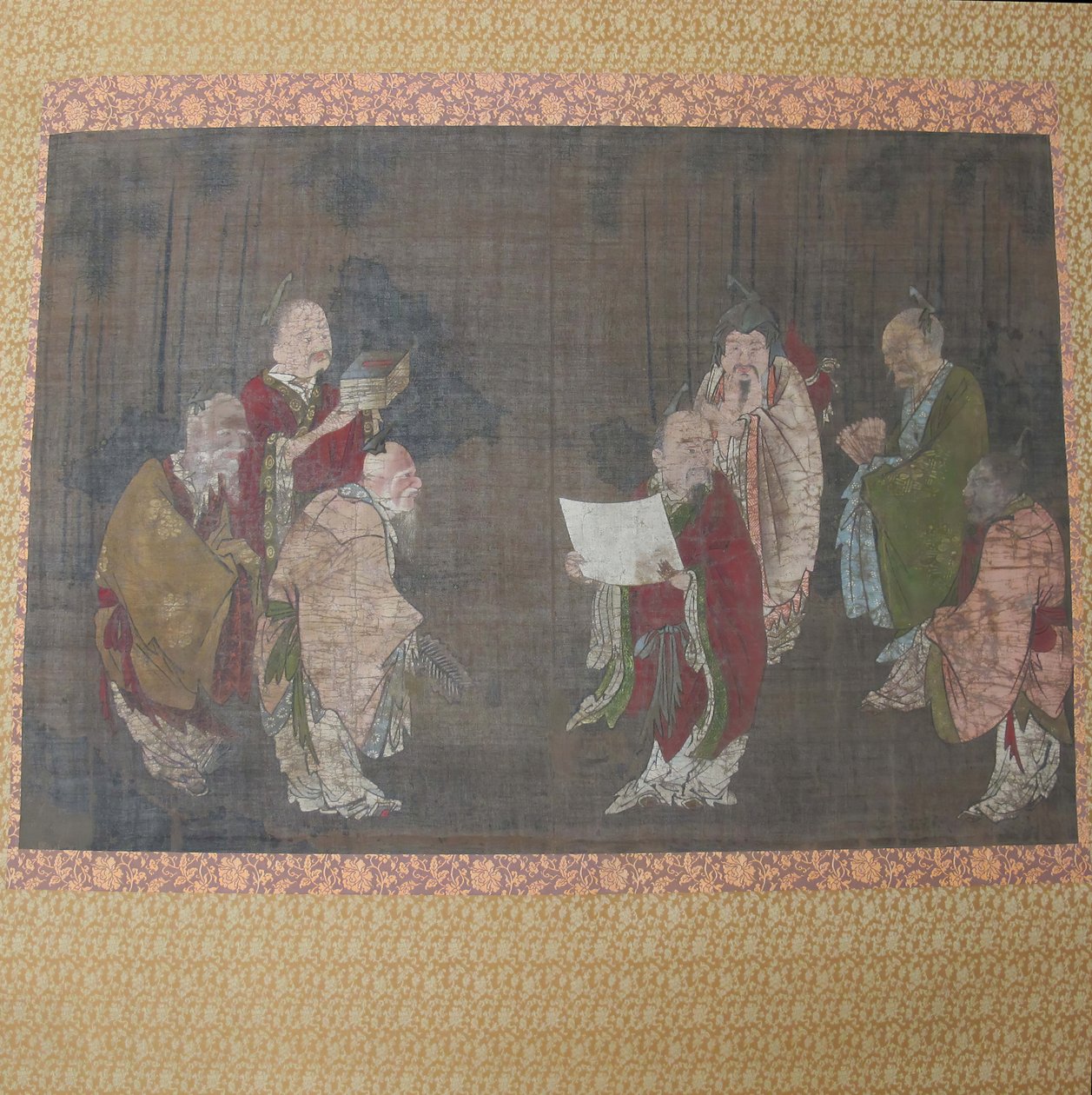 Seven Sages of the Bamboo Grove. av Unbekannt