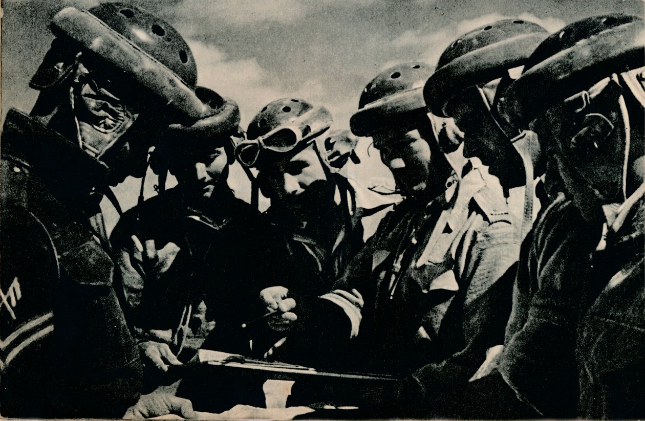 Alvorlige problemer sto overfor tankmannskapene, c1941 1944 av Unbekannt