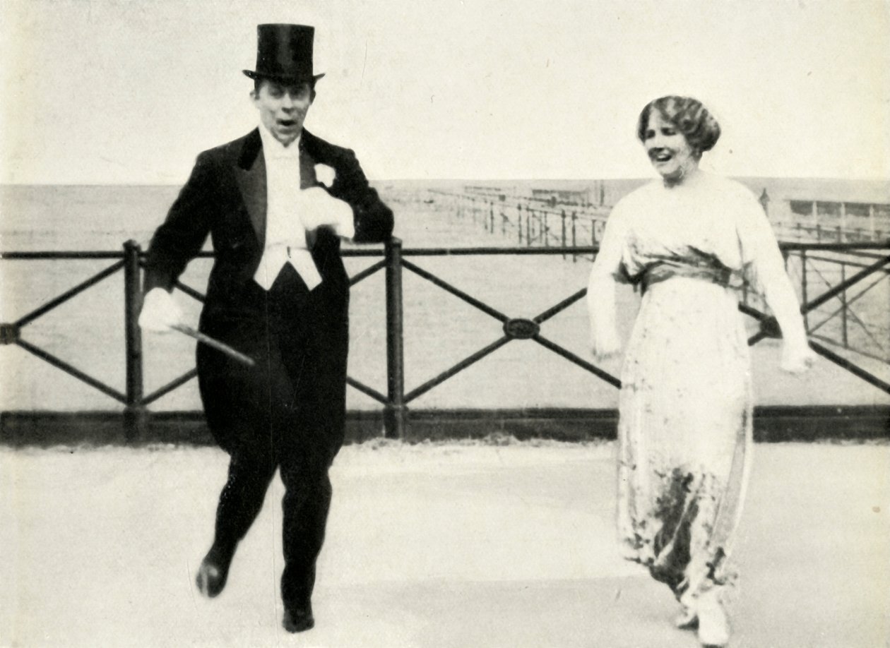 Seymour Hicks og Ellaline Terriss, c1907, 1947. av Unbekannt