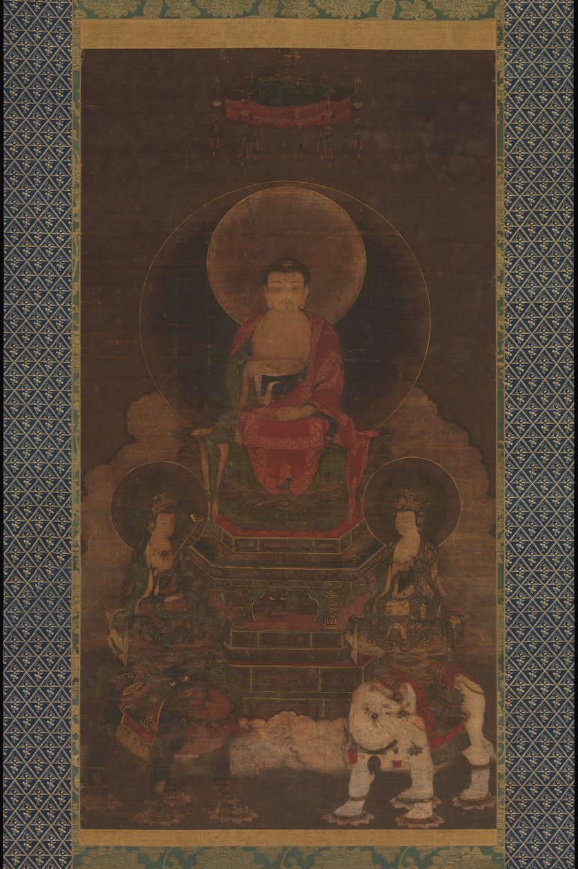 Shaka Shakyamuni Triad, 1200-tallet. av Unbekannt
