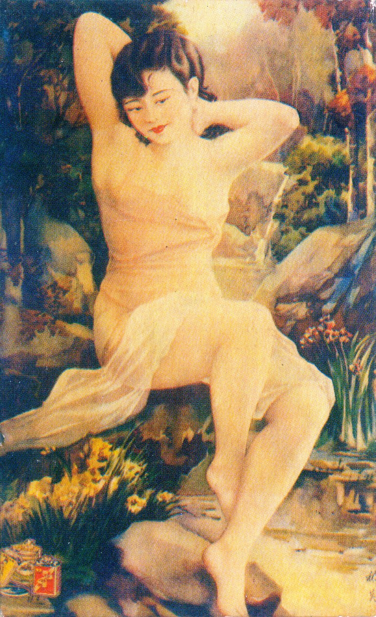 Shanghai reklameplakat, c1930-tallet av Unbekannt