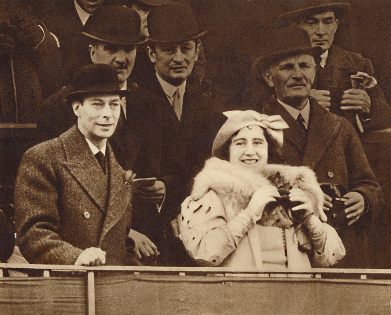 Deler en vits på Aintree, 1937 av Unbekannt