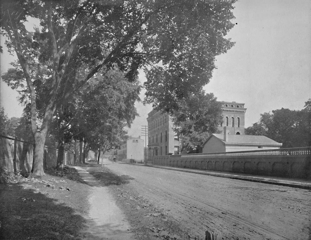 Sheffield Hall, Yale College, New Haven, Connecticut, c1897. av Unbekannt