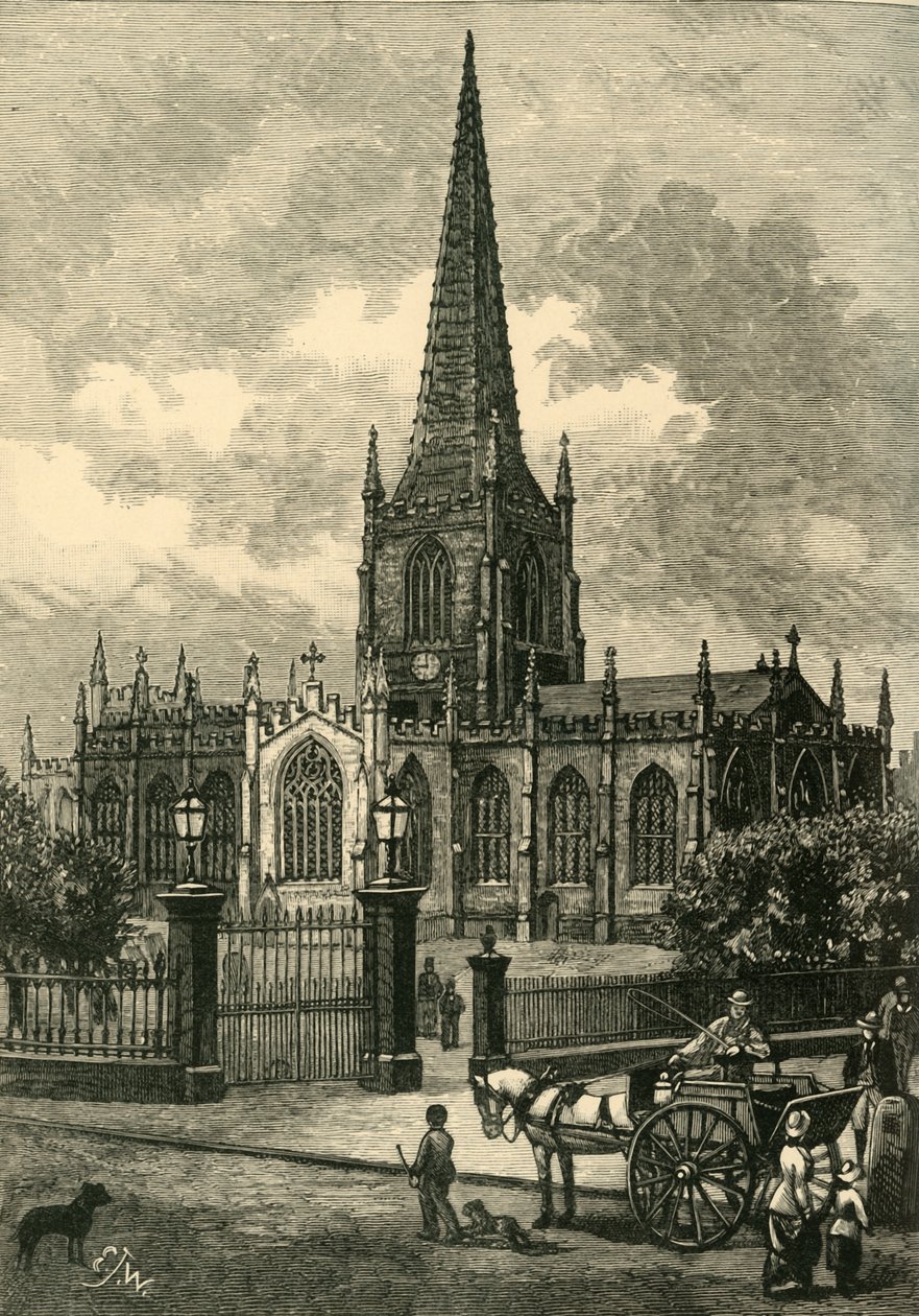 Sheffield Parish Church, 1898. av Unbekannt