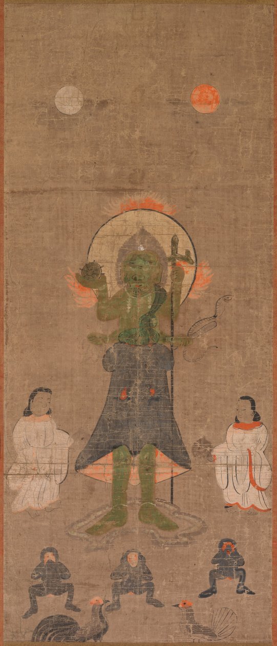 Shomen Kongo: The Blue-Faced Kongo, 1600-tallet. av Unbekannt