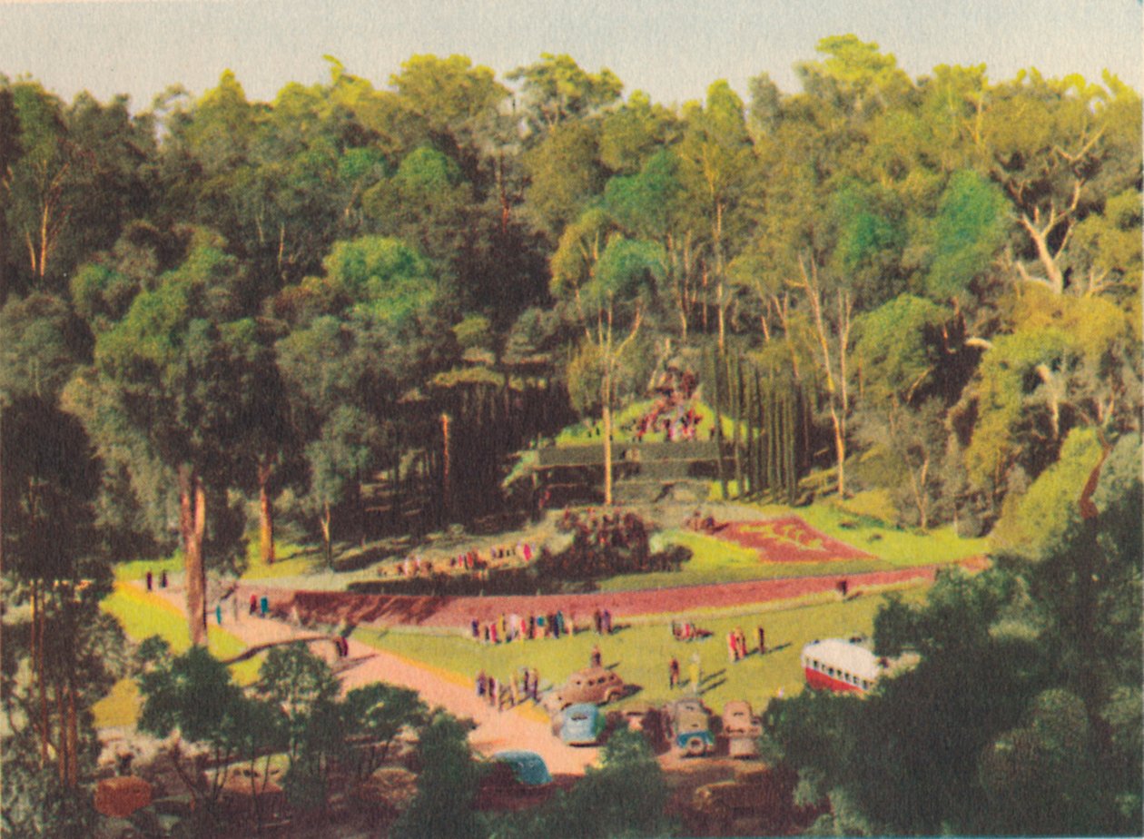 Shrine of Remembrance, Araluen, ca 1947. av Unbekannt