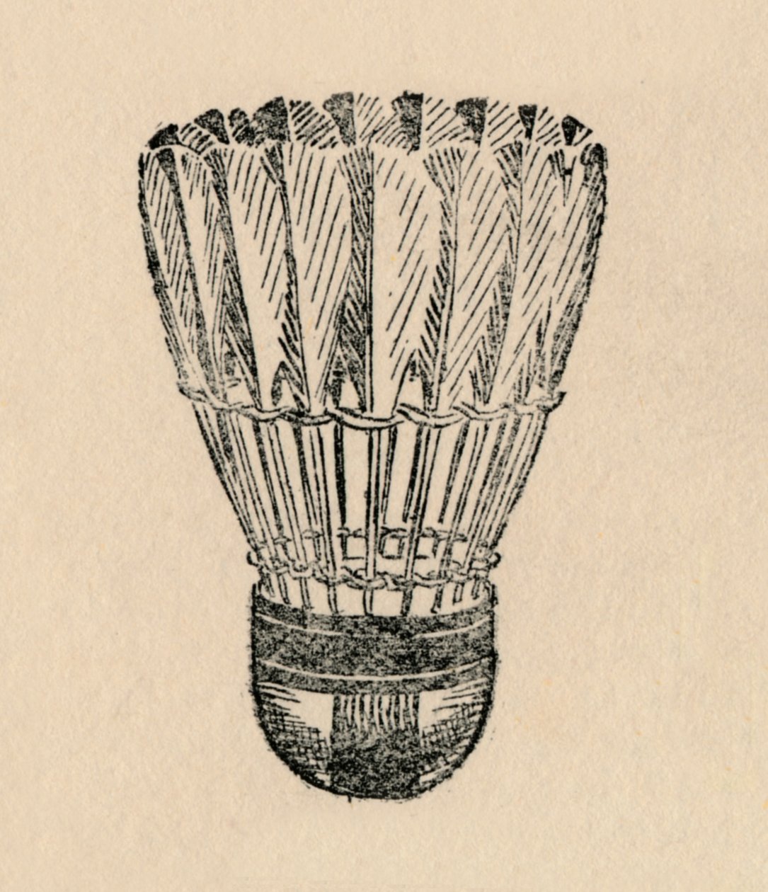 Shuttle - Badminton, 1912 av Unbekannt