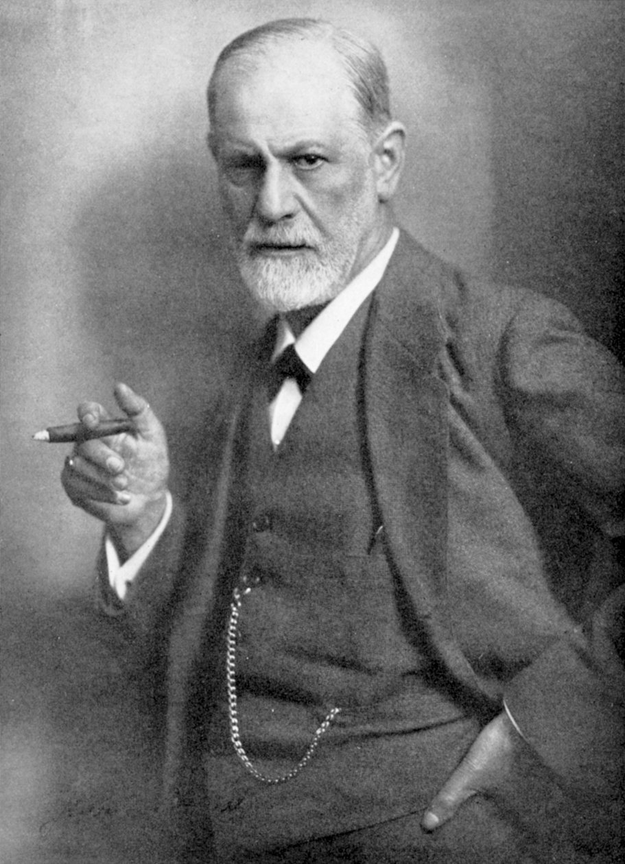 Sigmund Freud 1856-1939, østerriksk nevrolog av Unbekannt