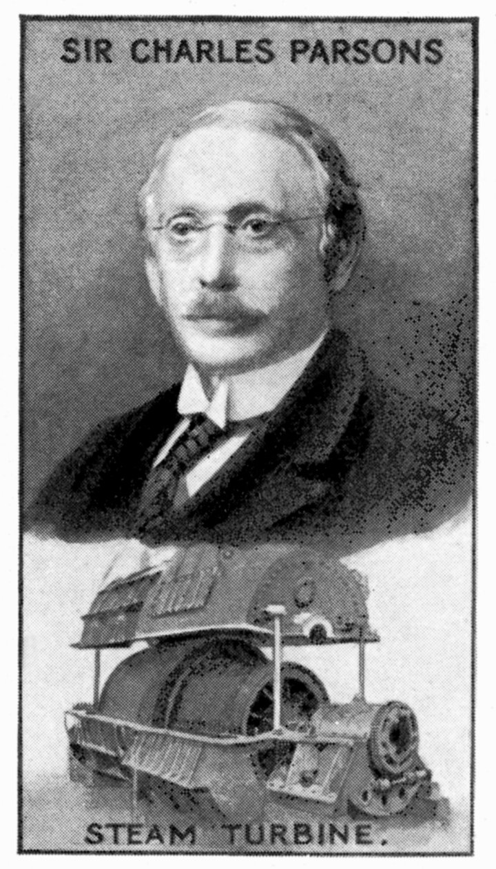 Sir Charles Algernon Parsons, irsk ingeniør, c1924 av Unbekannt
