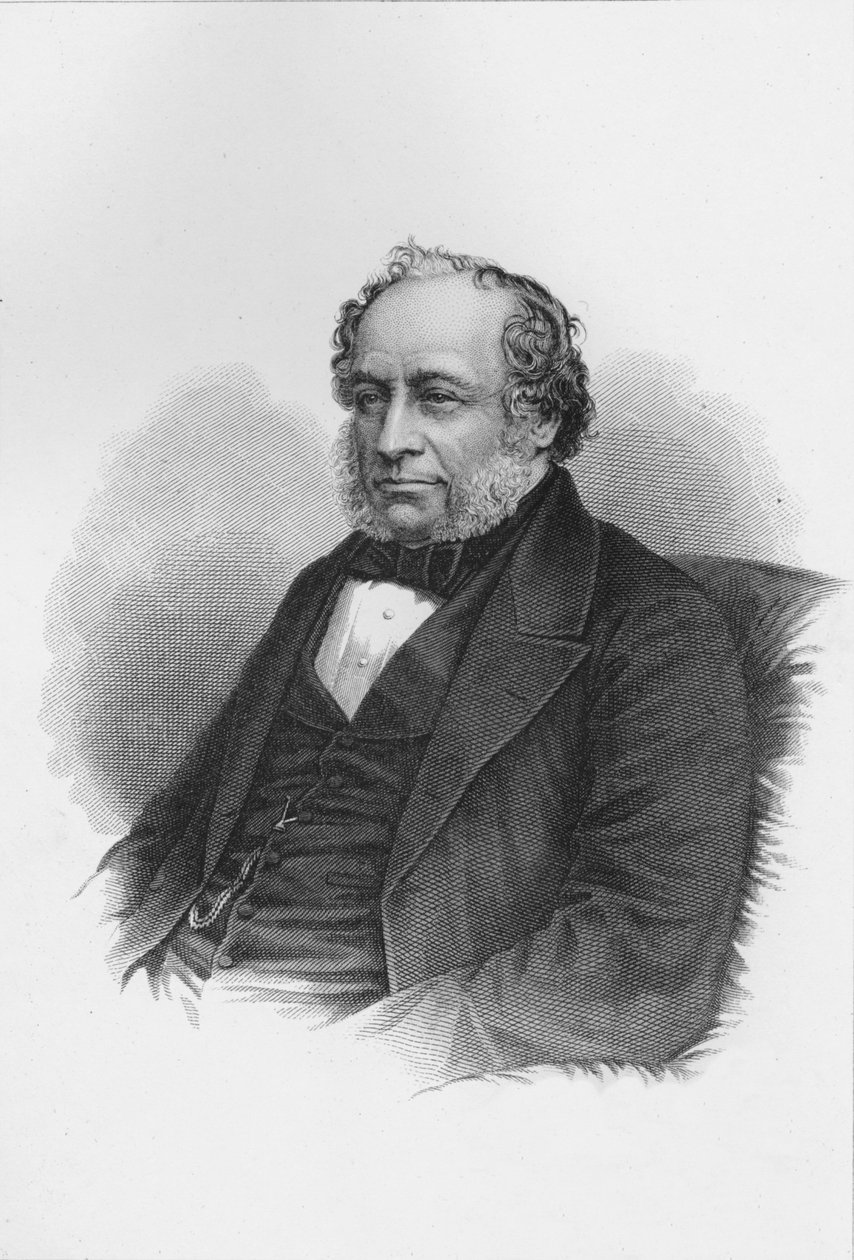 Sir Charles Barry, britisk arkitekt, c1840 1878 av Unbekannt