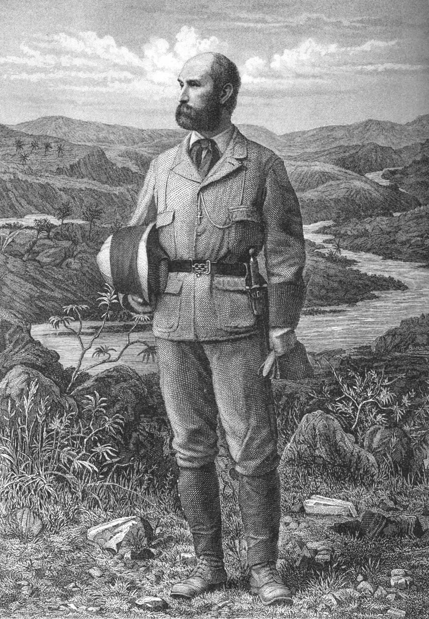 Sir George Colley, c1882-85. av Unbekannt
