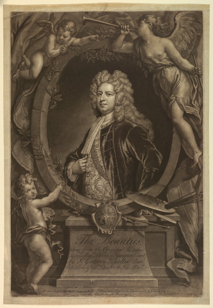 Sir Godfrey Kneller, av Unbekannt