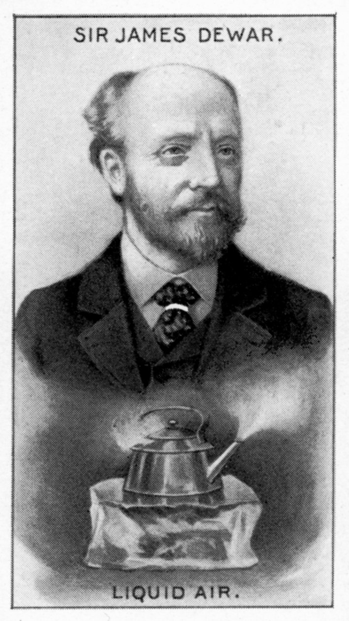 Sir James Dewar , skotsk kjemiker og fysiker, c1924 av Unbekannt