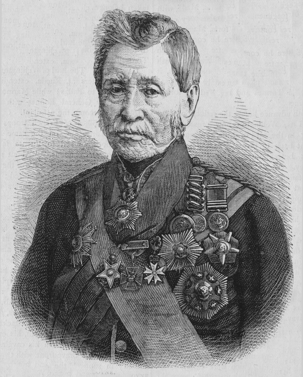 Sir John Burgoyne, c1880 av Unbekannt