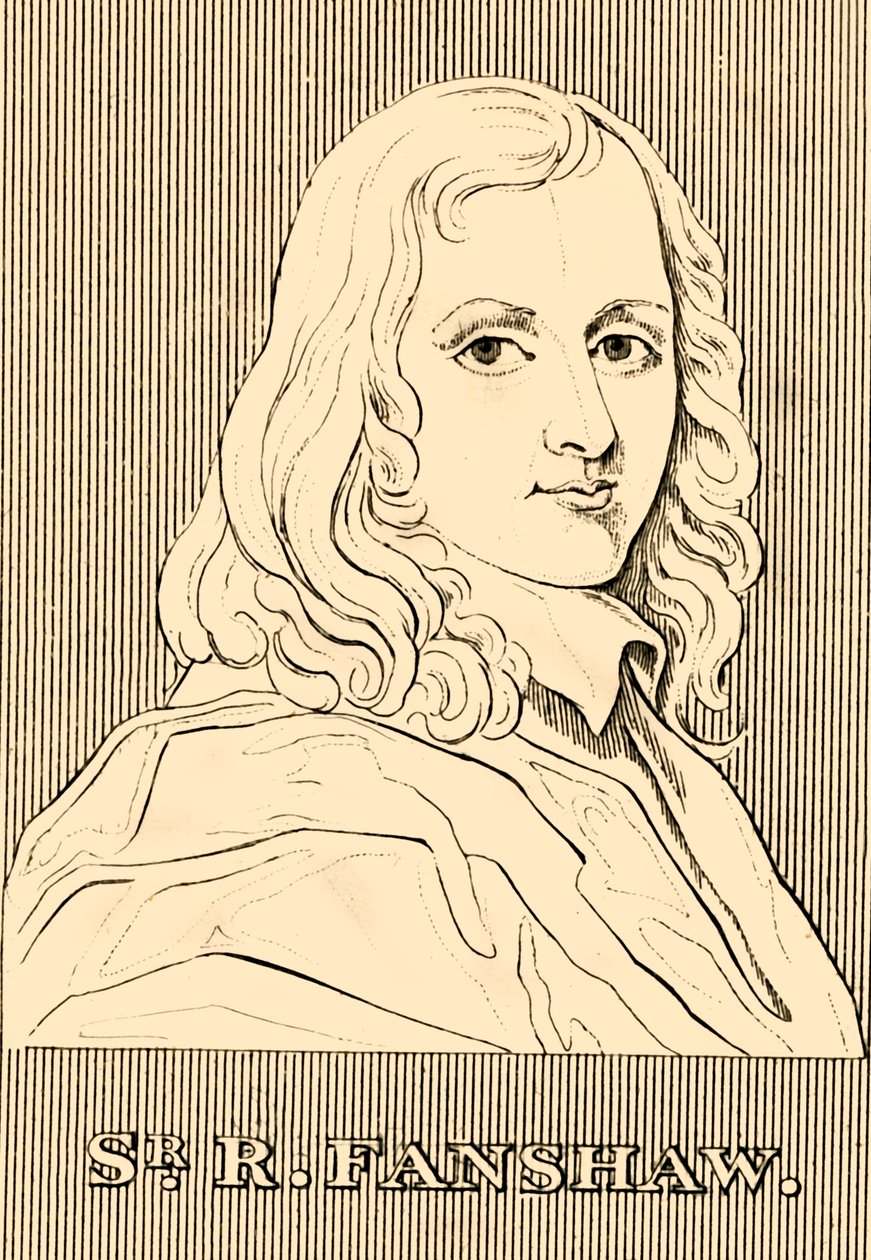 Sir R. Fanshaw, 1608-1666, 1830. av Unbekannt