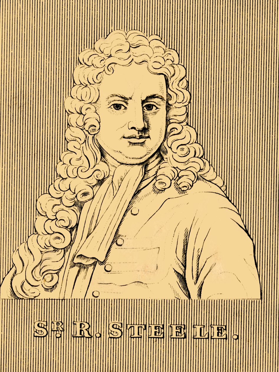 Herr. R. Steele, 1672-1729, 1830. av Unbekannt