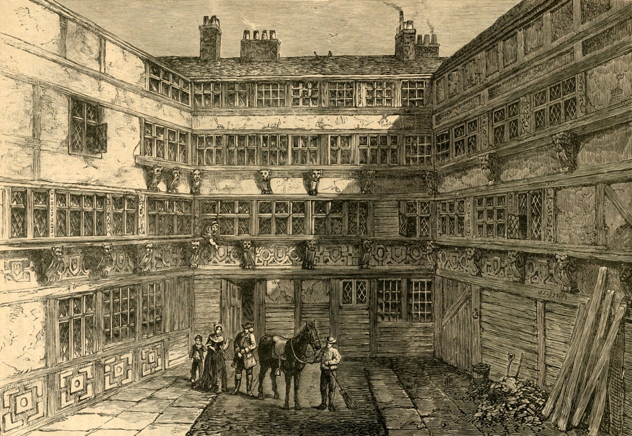 Sir R. Whittingtons House, Crutched Friars, 1803, 1897. av Unbekannt