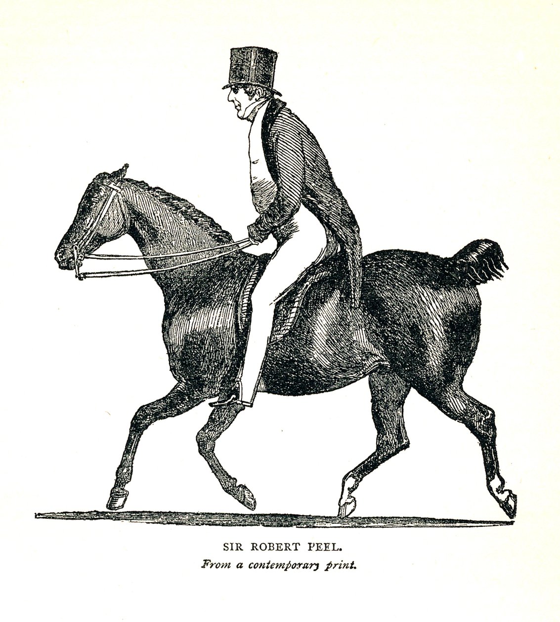 Sir Robert Peel, 1788-1850, britisk konservativ statsmann, 1893. av Unbekannt