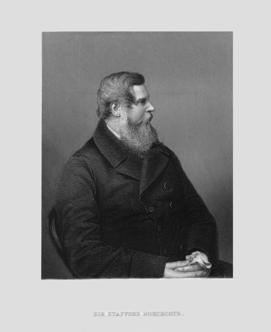 Sir Stafford Northcote. av Unbekannt