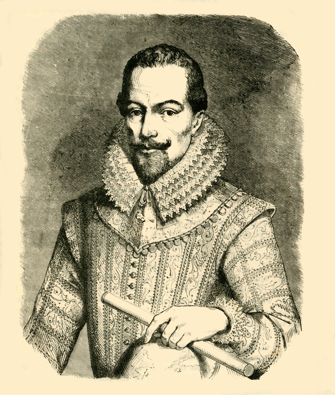 Sir Walter Raleigh, c1580-1600, 1890. av Unbekannt