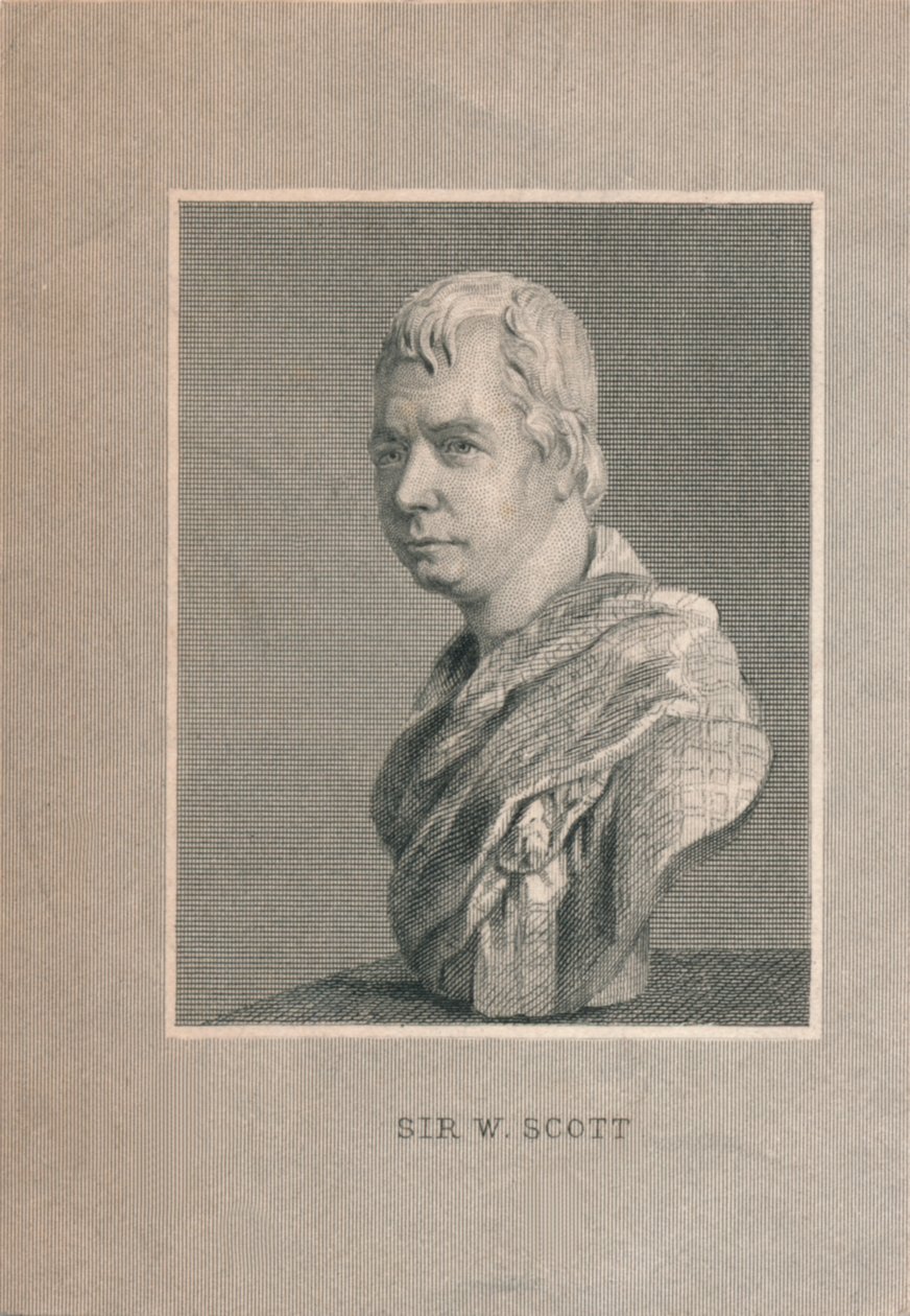 Sir Walter Scott, 1800-tallet. av Unbekannt