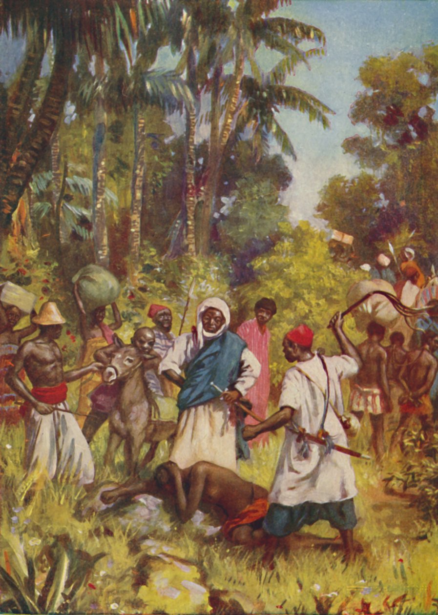 Slavekjøring i Sentral-Afrika, 1924 av Unbekannt