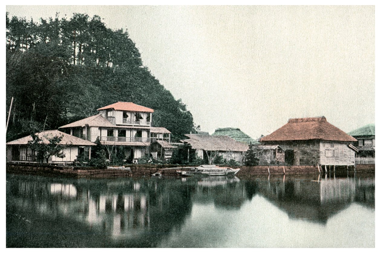 Lite sommerhotell, Kanazawa, Japan, 1904 av Unbekannt
