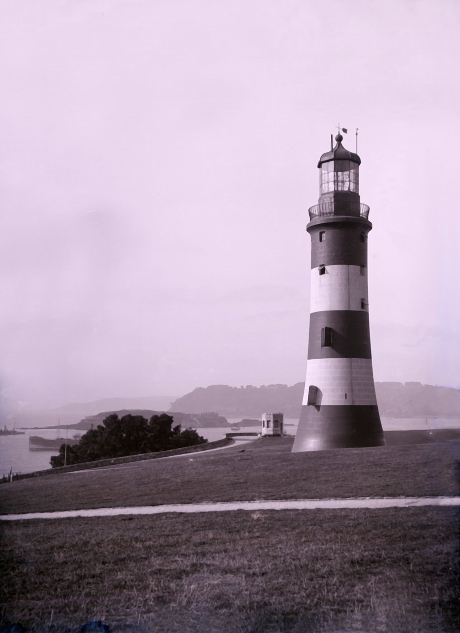 Smeatons Tower nær Plymouth i Devon. av Unbekannt