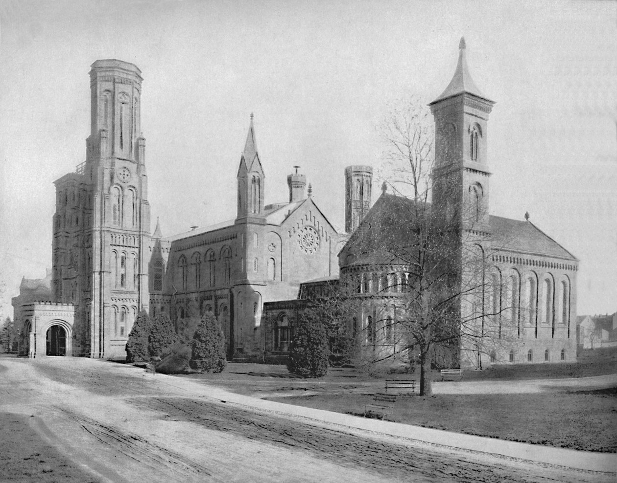 Smithsonian Institution, Washington, D.C., c1897. av Unbekannt