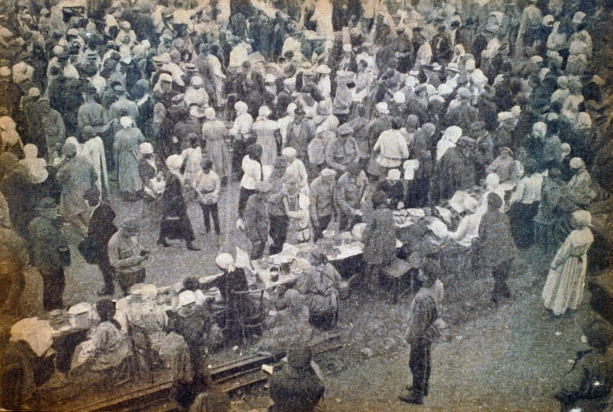 Smolensk Market, Moskva, USSR, 1920-tallet av Unbekannt