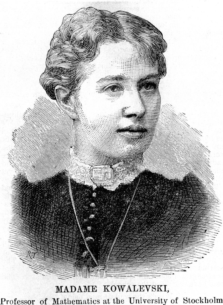 Sonia Sophie Kowalevski , russisk matematiker, 1888 av Unbekannt