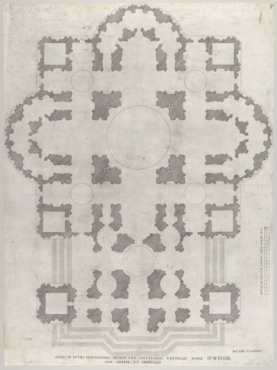Plan over St. Peter