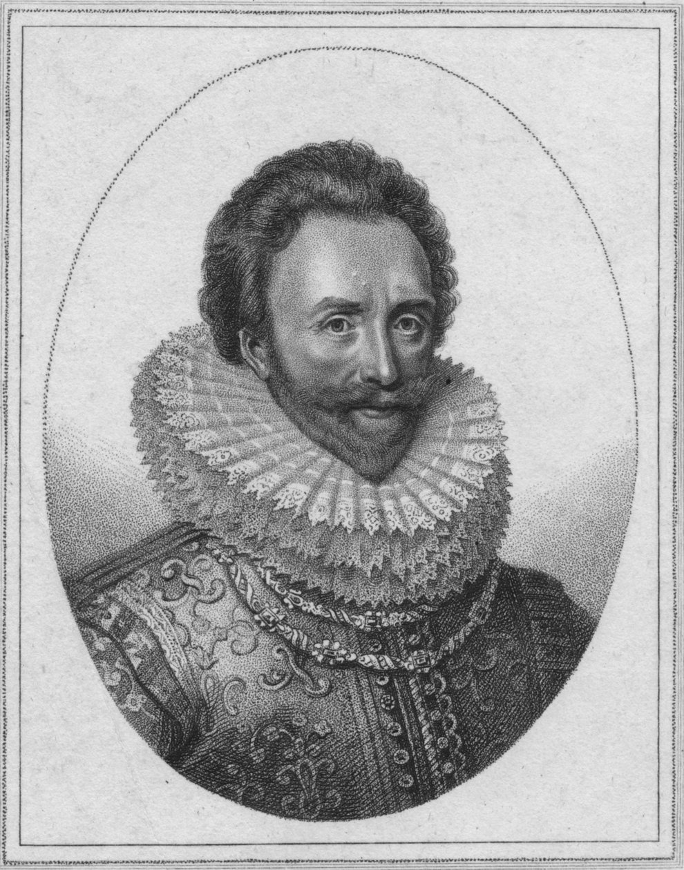 Sr. Dudley Carleton, Viscount Dorchester, 1807. av Unbekannt