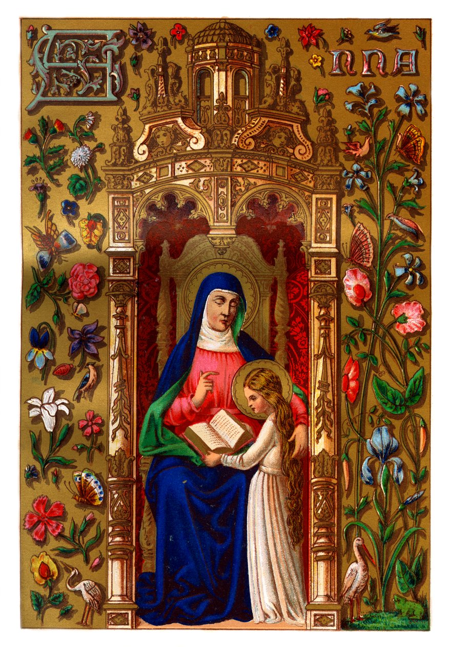 St Anne, 1886 av Unbekannt