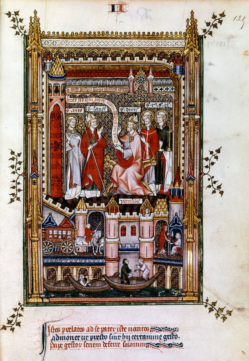 St Denis, 1317 av Unbekannt