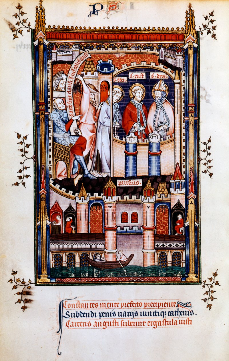 St Denis i lenker, 1317 av Unbekannt