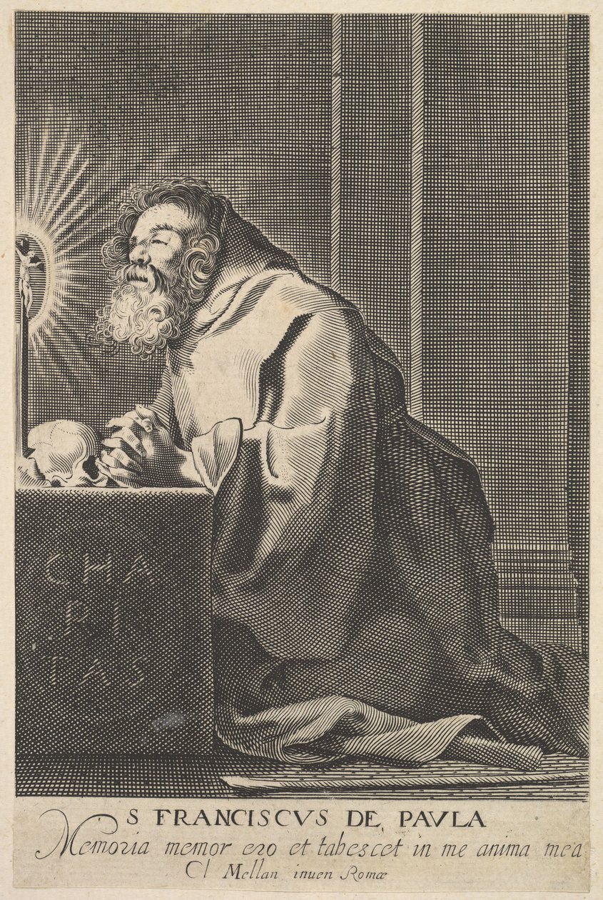 St. Francis de Paul, etter 1627. av Unbekannt