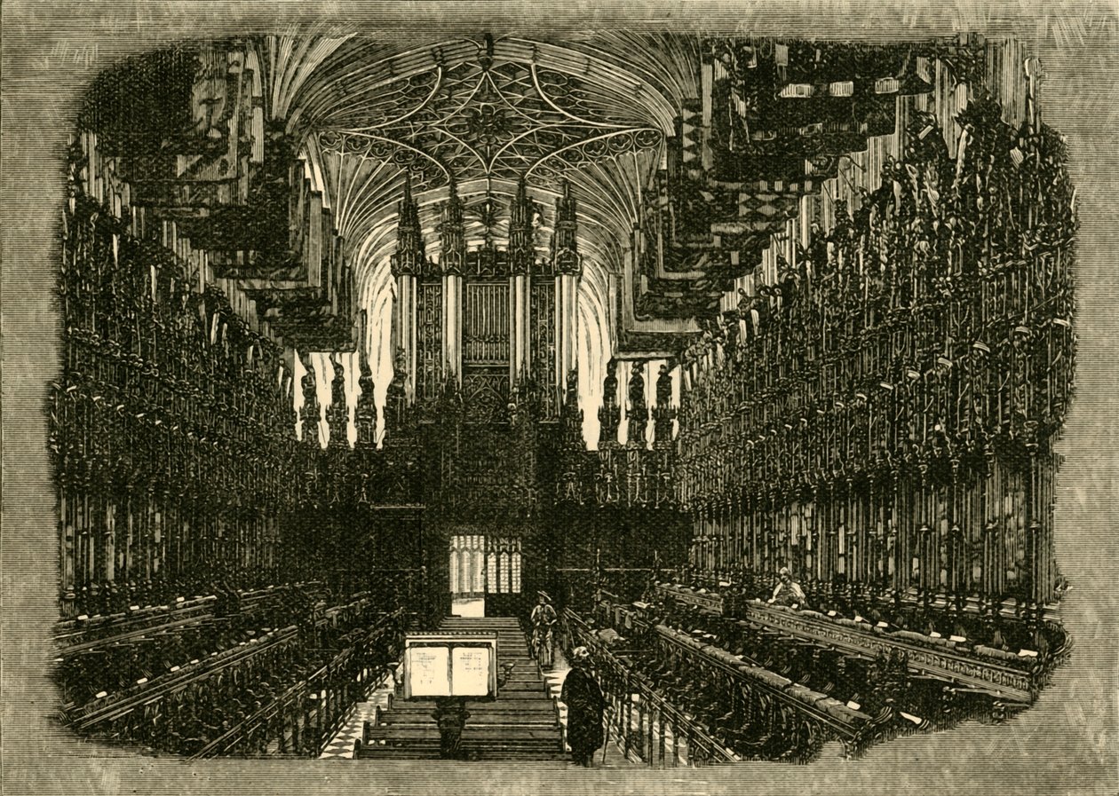 St. Georges kapell, Windsor, 1898. av Unbekannt