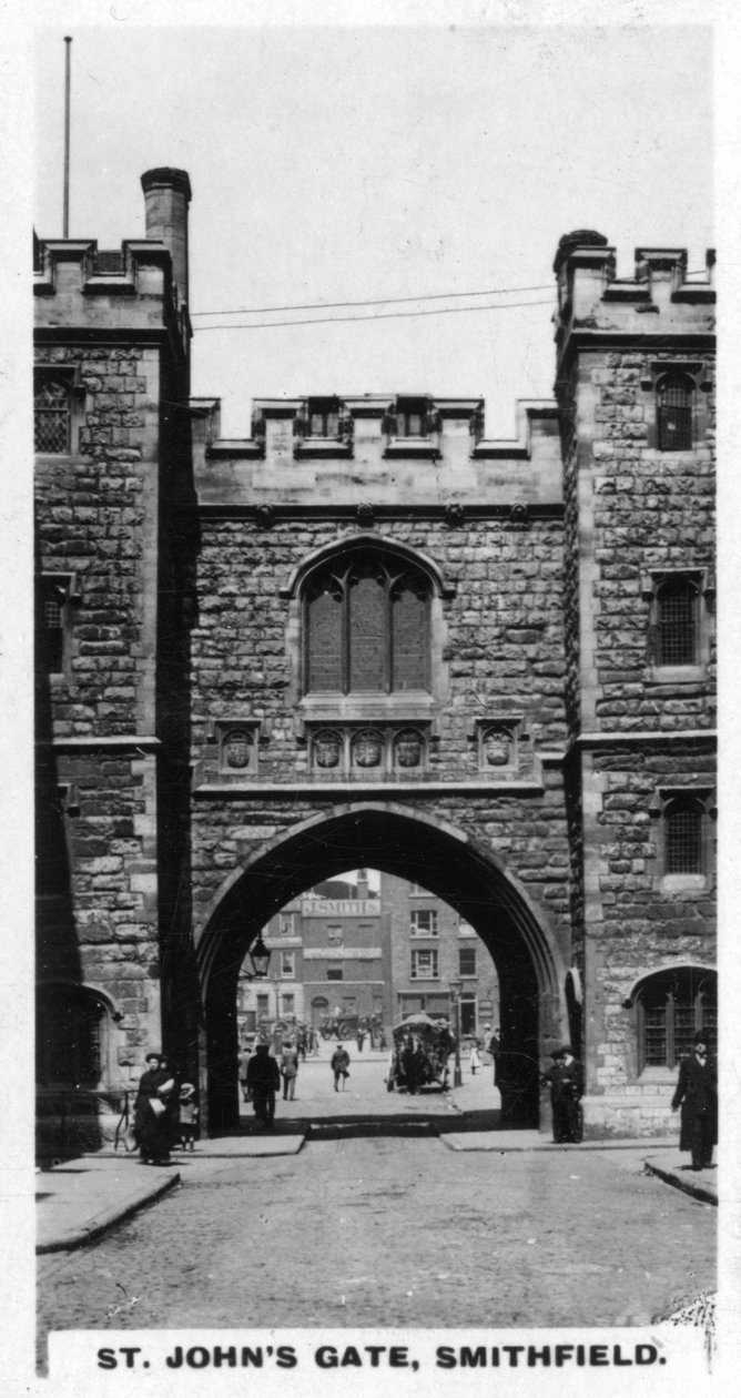 St Johns Gate, Clerkenwell, London, ca 1920-tallet av Unbekannt
