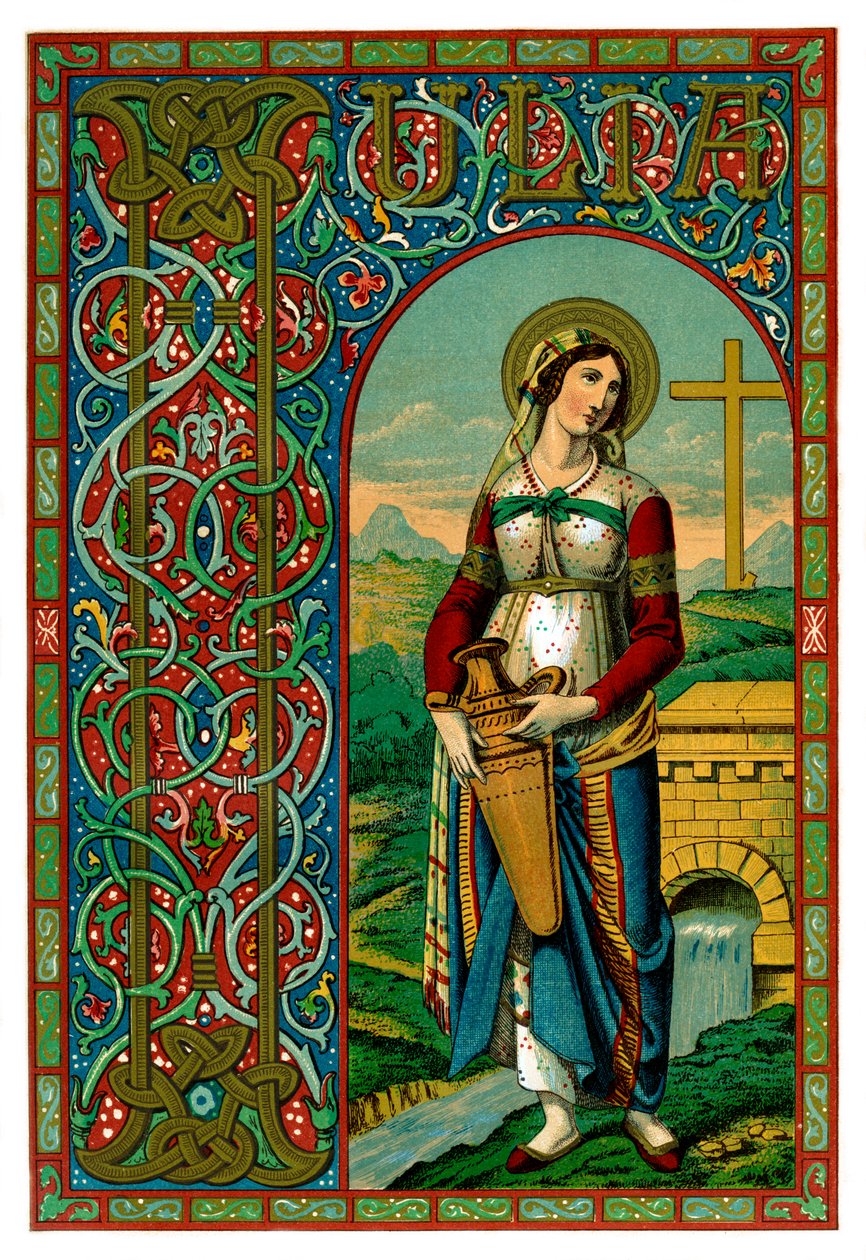 St Julia, 1886 av Unbekannt