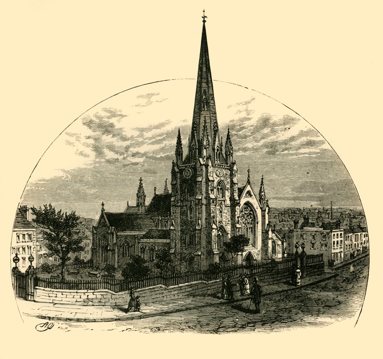 St. Martins kirke, 1898. av Unbekannt