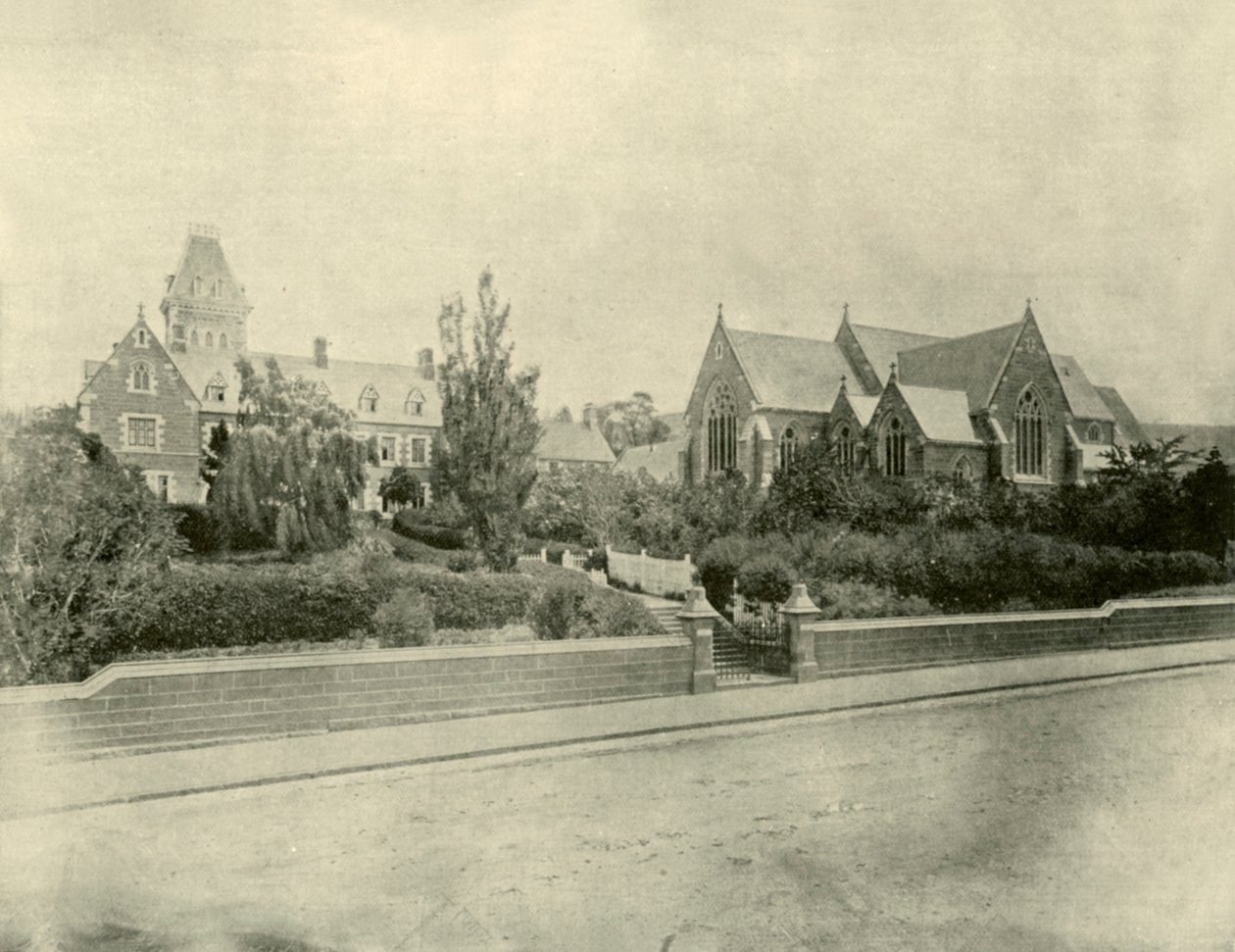 St. Marys katedral og kloster, Hobart, 1901. av Unbekannt