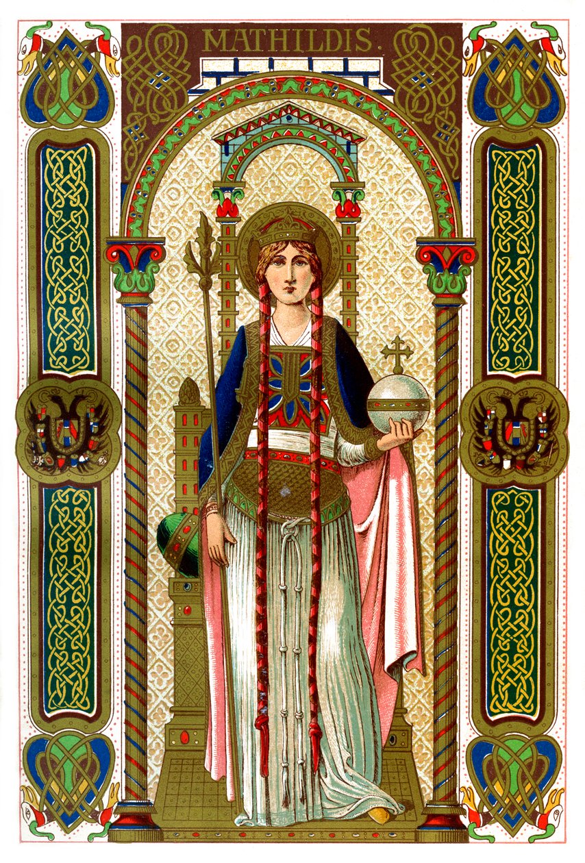 St Mathilda, 1886 av Unbekannt