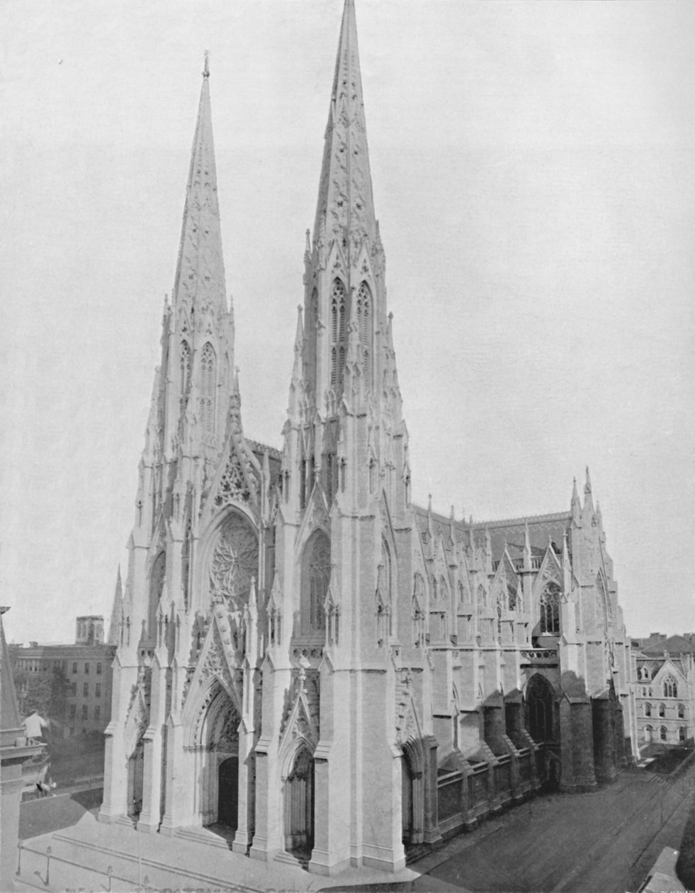 St. Patricks Cathedral, 1800-tallet av Unbekannt