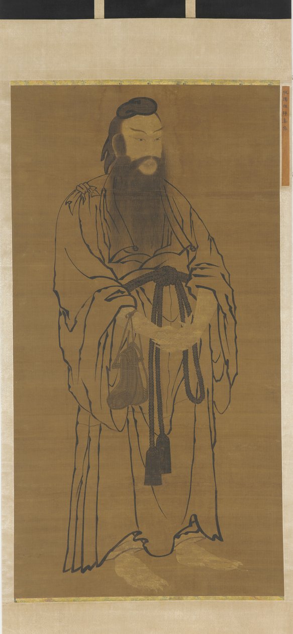 Stående figur av Lü Dongbin, Ming-dynastiet, 1368-1644. av Unbekannt