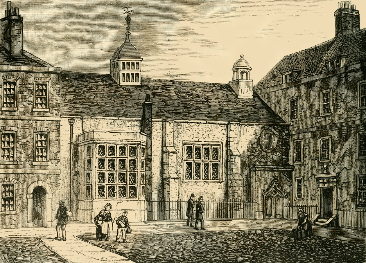Staples Inn, c1872. av Unbekannt